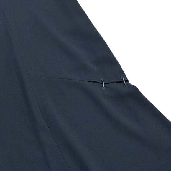 Tibi Open-Back Asymmetric Guipure Lace-Paneled Embellished Crepe Midi Dress - Picture 8 of 10